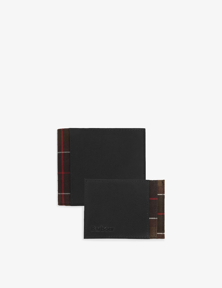 rinascente Barbour Set portafoglio e porta carte