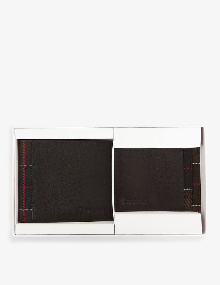 rinascente Barbour Set portafoglio e porta carte