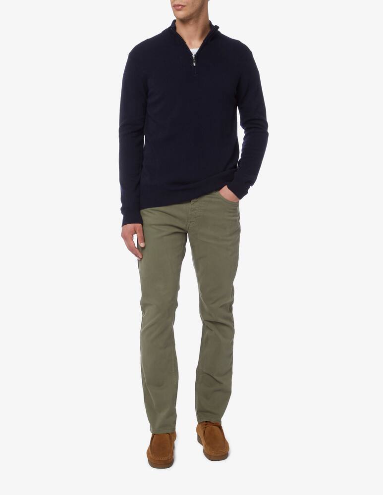 rinascente Rinascente Collection Maglia mezza zip in lana