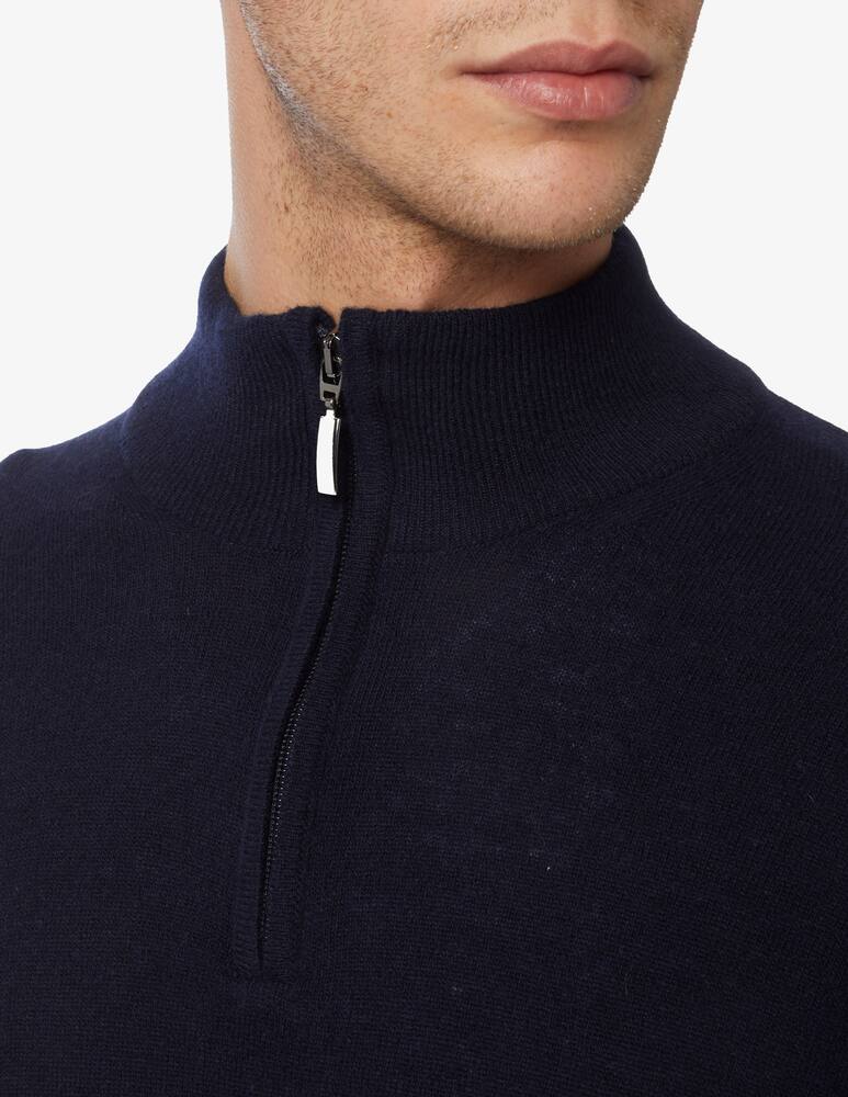 rinascente Rinascente Collection Maglia mezza zip in lana