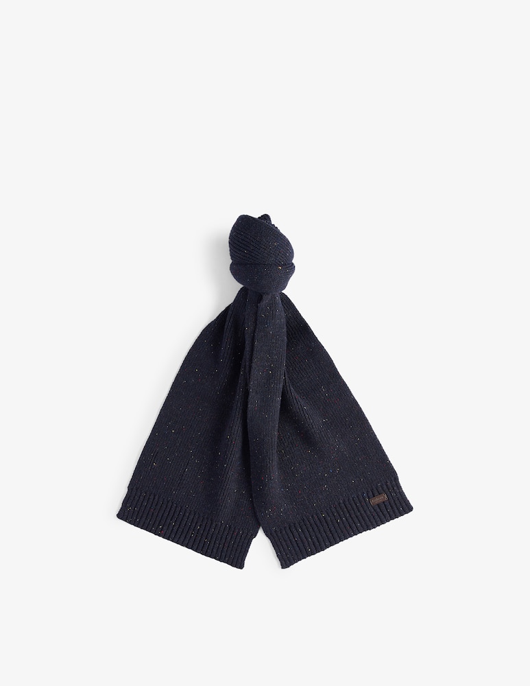 rinascente Barbour Carlton fleck beanie and scarf