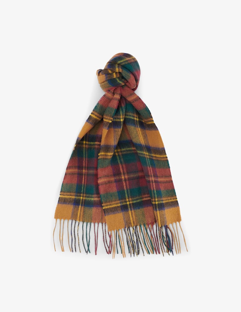 rinascente Barbour Check tartan scarf