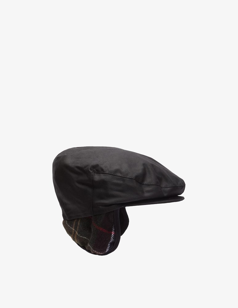 rinascente Barbour Cheviot wax flat cap