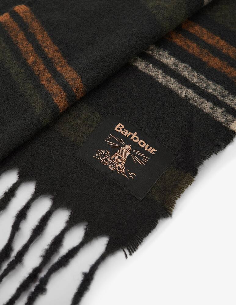 rinascente Barbour Sciarpa a righe Alston