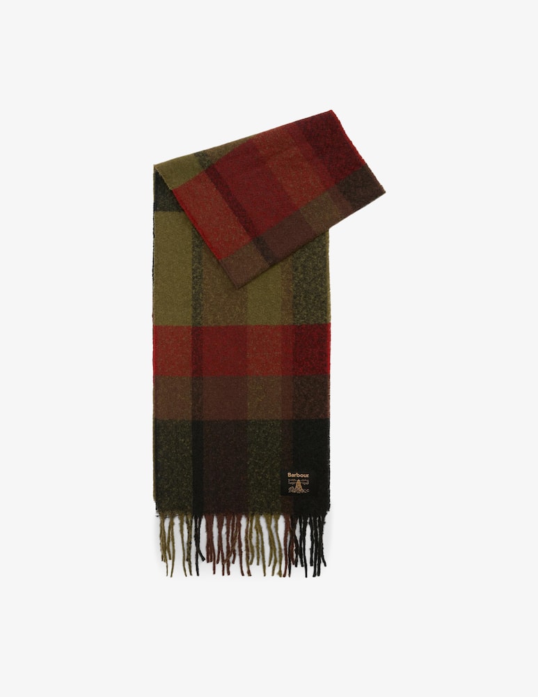 rinascente Barbour Westdale check scarf