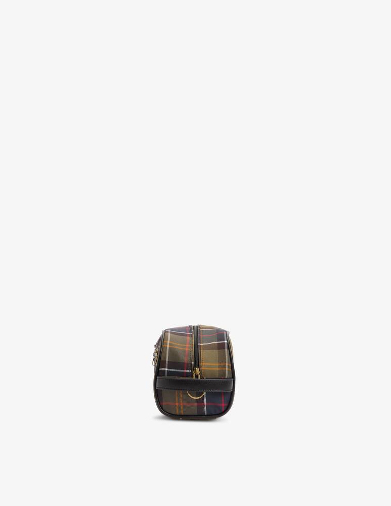 rinascente Barbour Tartan washbag