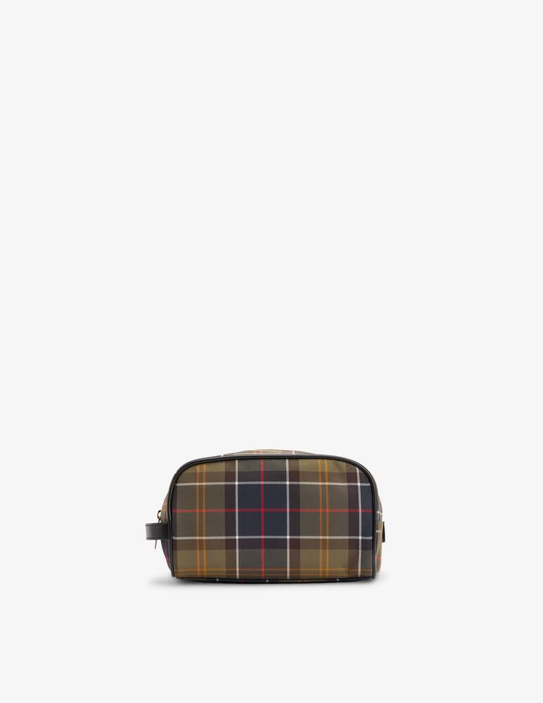 rinascente Barbour Tartan washbag