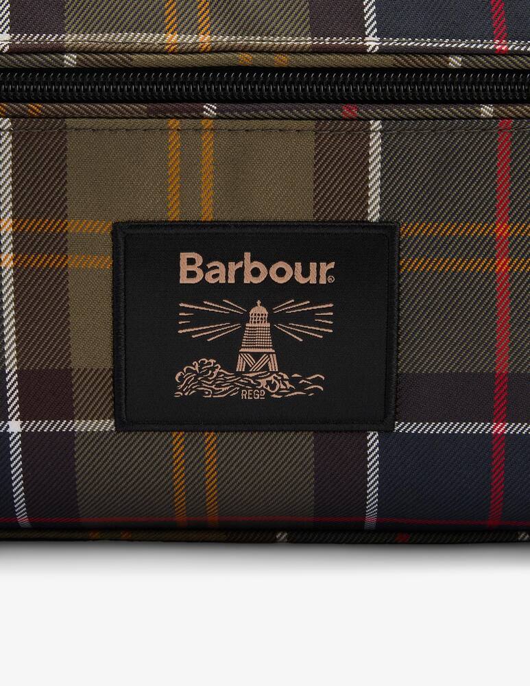 rinascente Barbour Tartan washbag