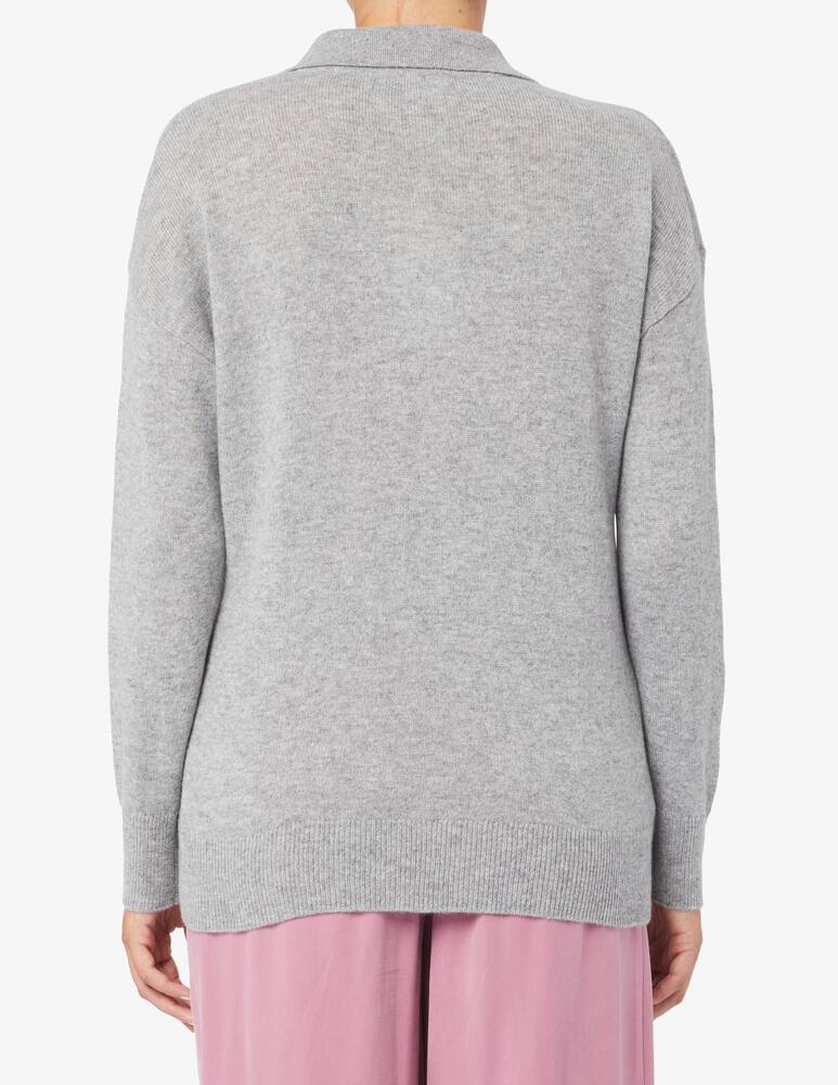 rinascente Pure Cashmere Maglione polo a manica lunga