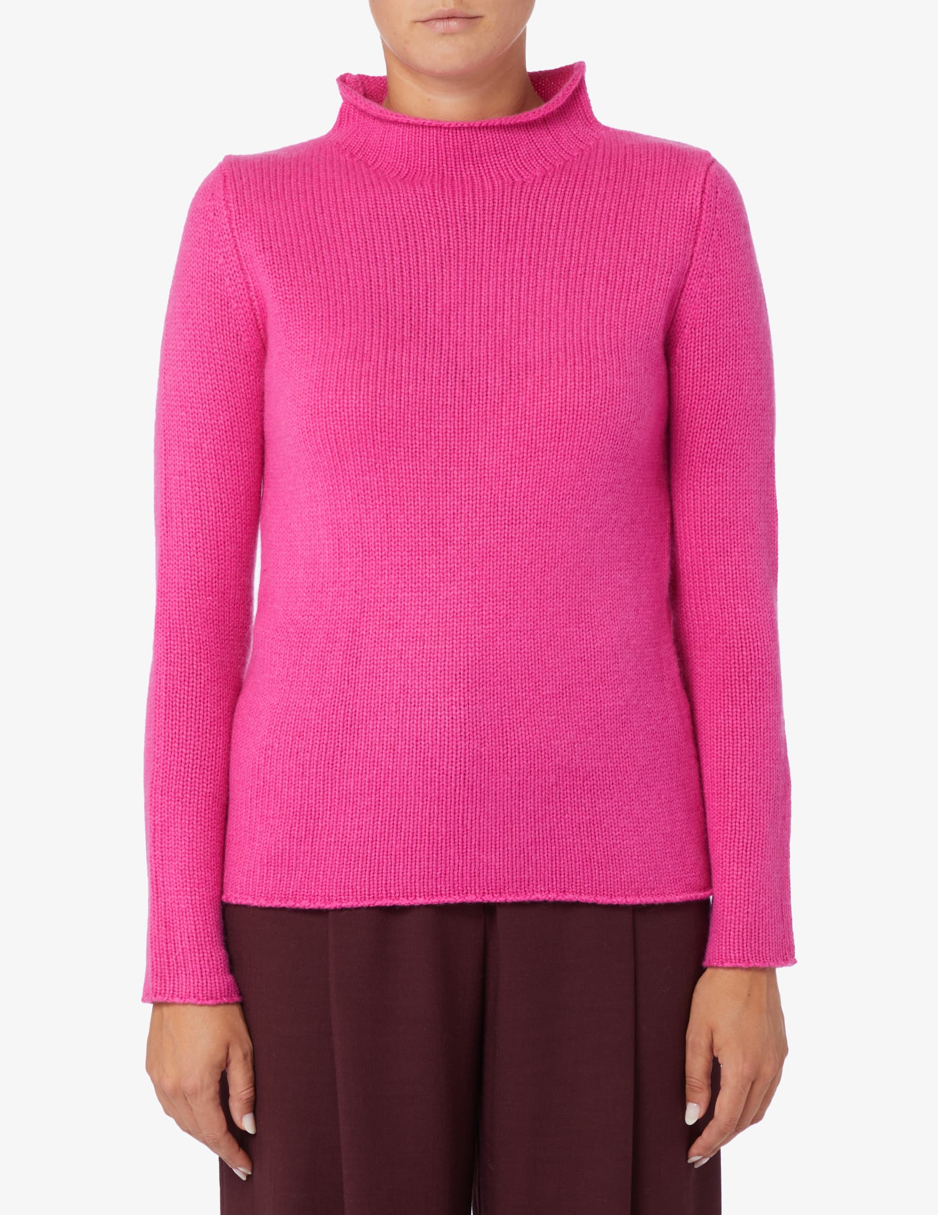 Atrani Maglione In Puro Cashmere Antracite
