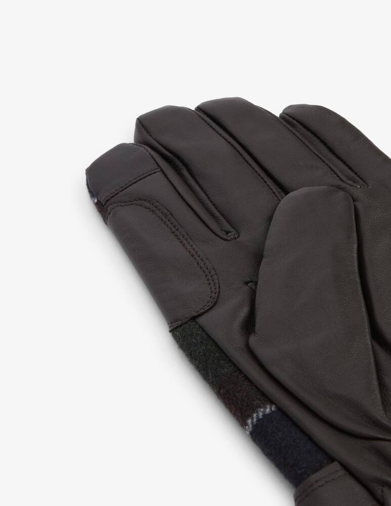 rinascente Barbour Newbrough tartan gloves