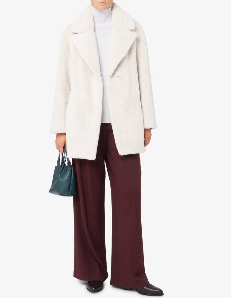 rinascente Pure Cashmere Maglione collo lupetto con spacchi polso