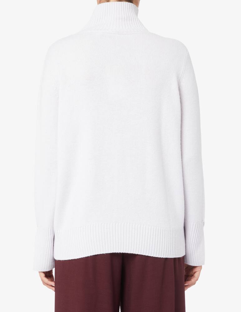 Pure Cashmere Maglione collo lupetto con spacchi polso - immagine 3 Pure Cashmere Maglione collo lupetto con spacchi polso - immagine 3