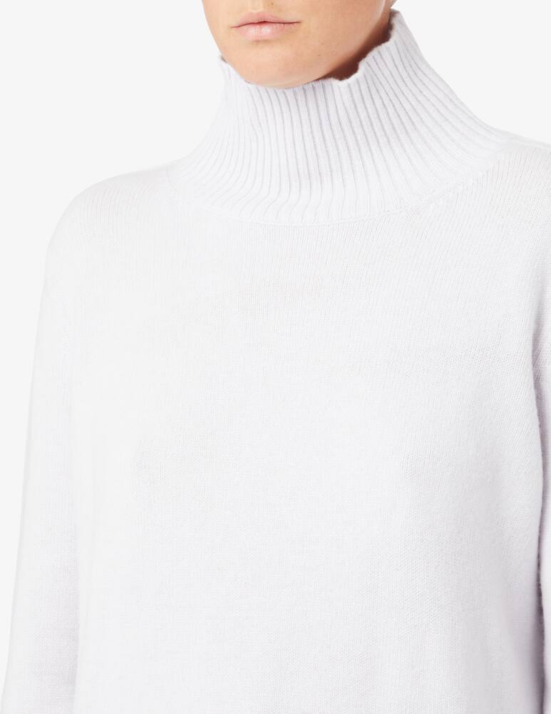 Pure Cashmere Maglione collo lupetto con spacchi polso - immagine 4 Pure Cashmere Maglione collo lupetto con spacchi polso - immagine 4