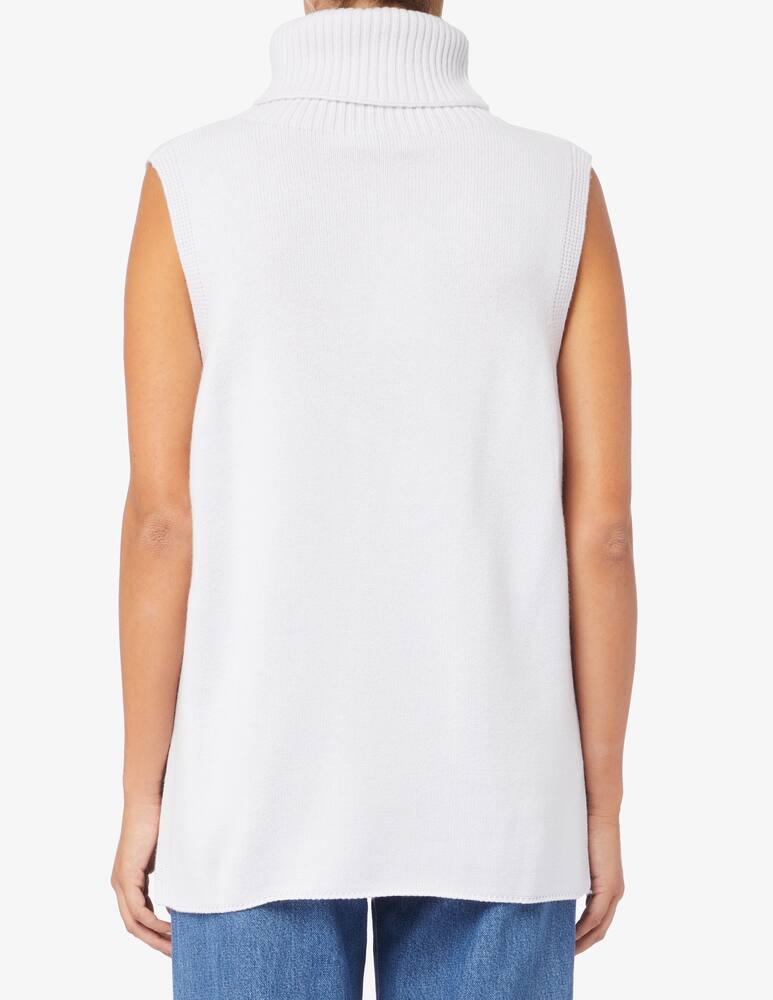 rinascente Pure Cashmere Gilet lungo collo alto