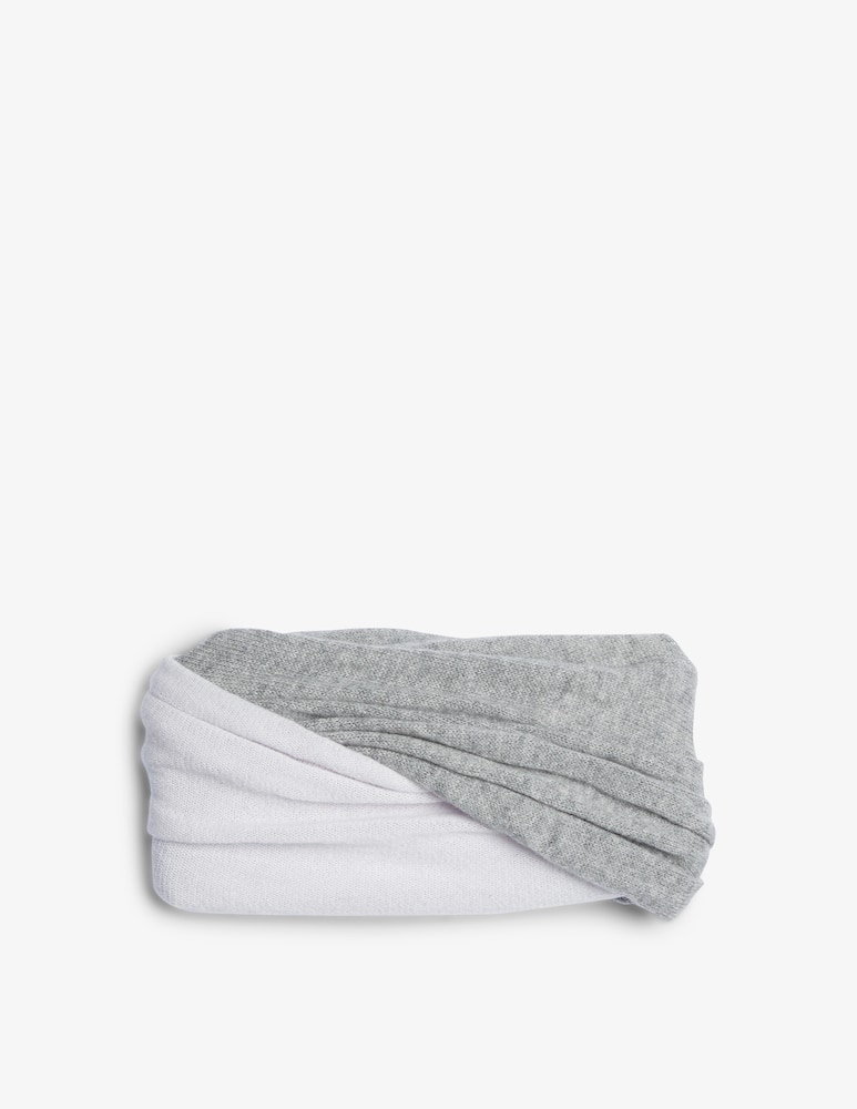 Pure Cashmere Scaldacollo bicolore - immagine 1 Pure Cashmere Scaldacollo bicolore - immagine 1