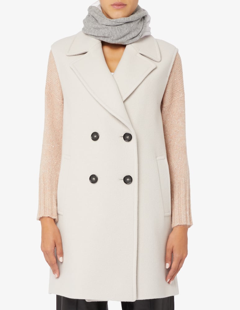 Pure Cashmere Scaldacollo bicolore - immagine 2 Pure Cashmere Scaldacollo bicolore - immagine 2
