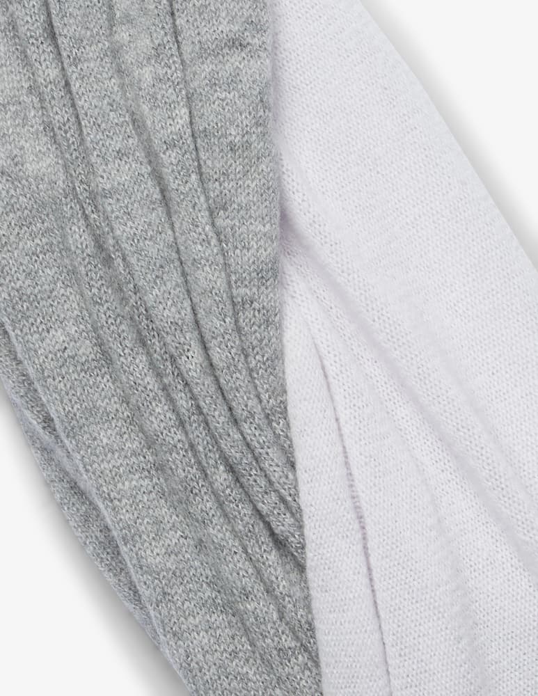 Pure Cashmere Scaldacollo bicolore - immagine 3 Pure Cashmere Scaldacollo bicolore - immagine 3