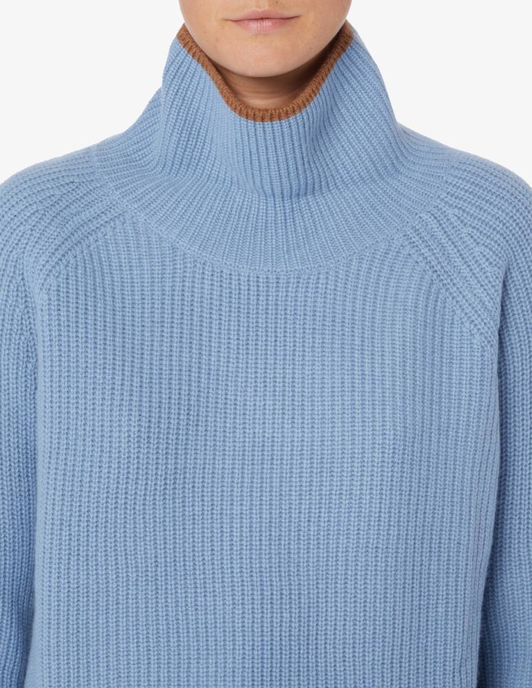 rinascente Pure Cashmere Maglione collo alto maglia inglese