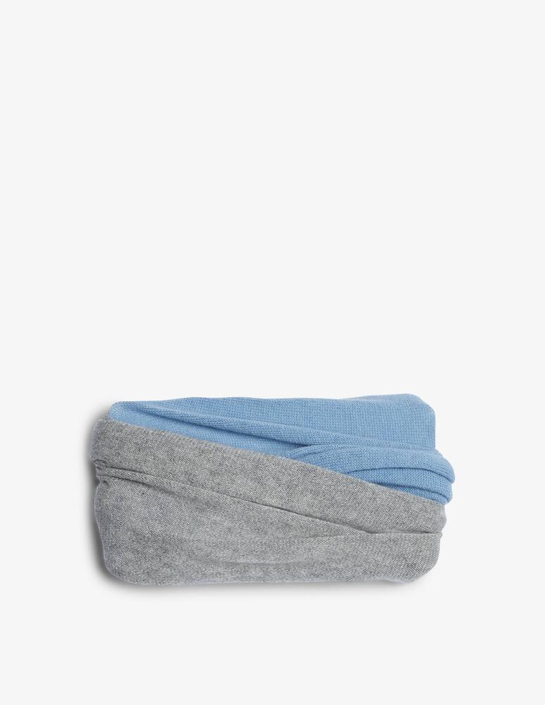 rinascente Pure Cashmere Two-tone neck warmer