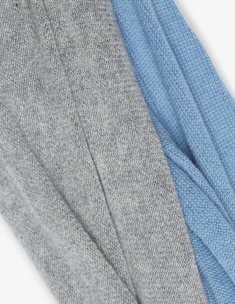 rinascente Pure Cashmere Two-tone neck warmer