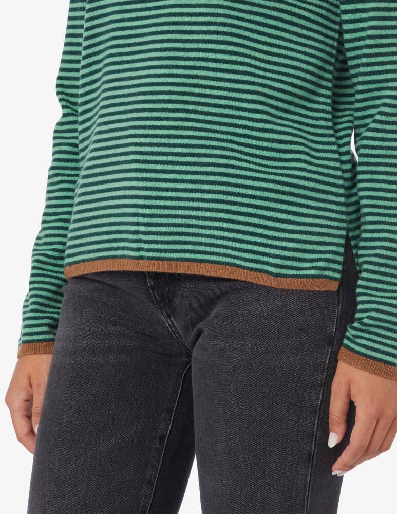 rinascente Pure Cashmere Tricolor striped sweater