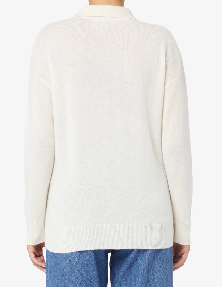 rinascente Pure Cashmere Long sleeve polo sweater