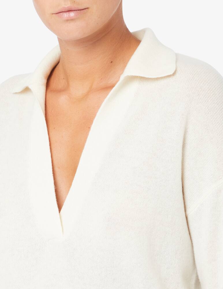 rinascente Pure Cashmere Long sleeve polo sweater