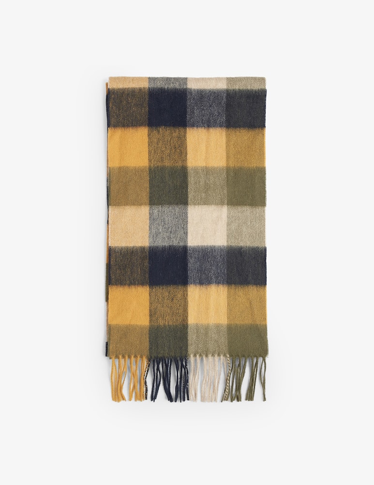 rinascente Barbour Tattersall check scarf