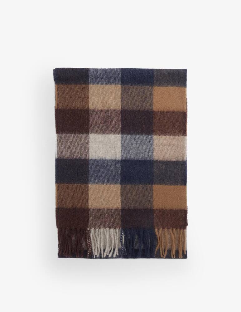 rinascente Barbour Tattersall check scarf