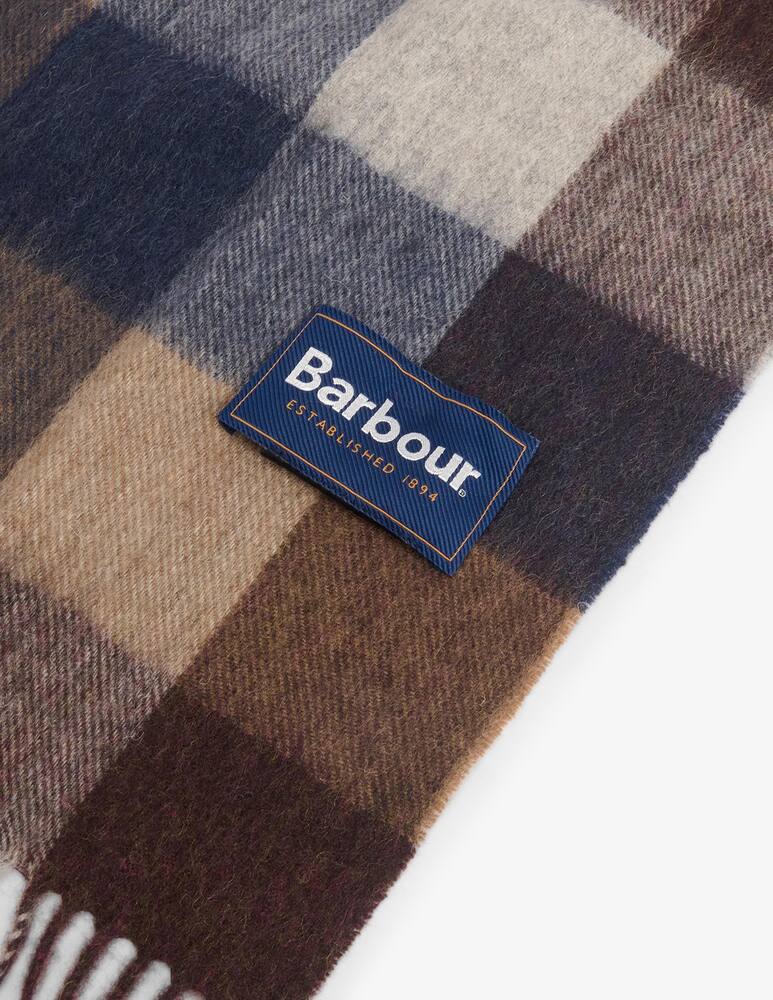 rinascente Barbour Tattersall check scarf