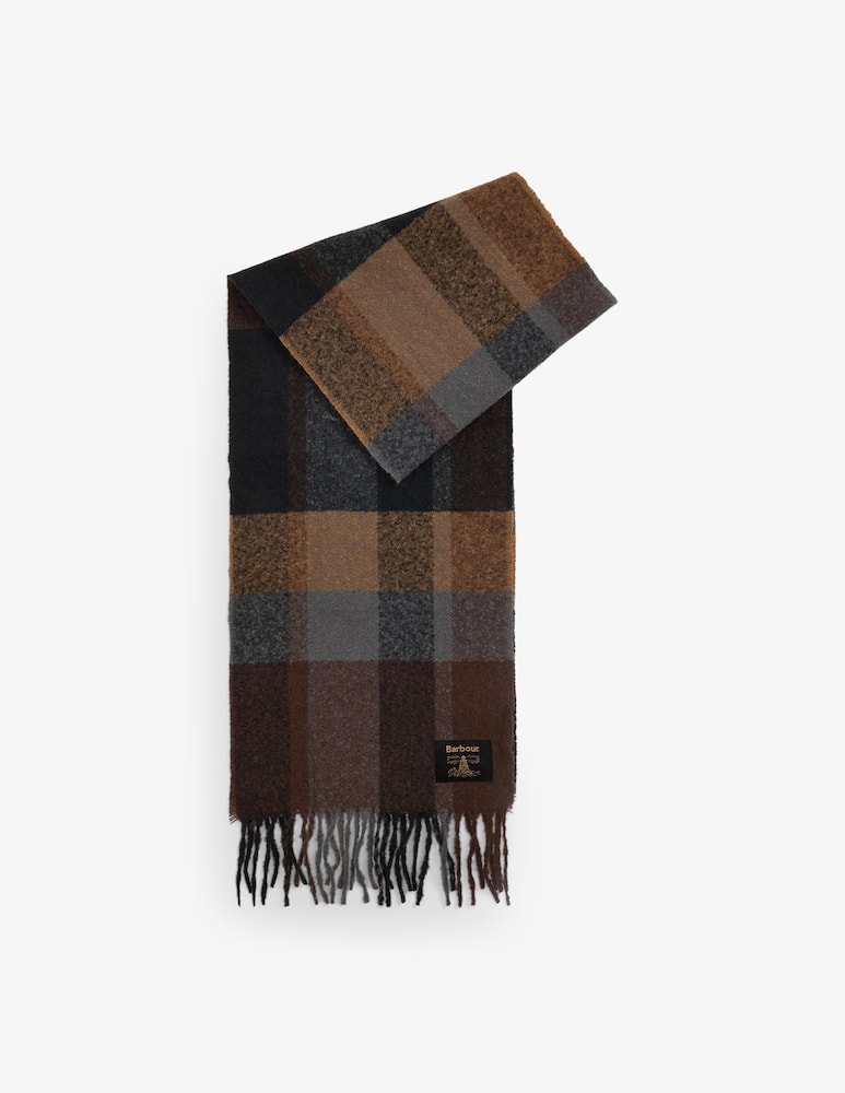 rinascente Barbour Westdale check scarf