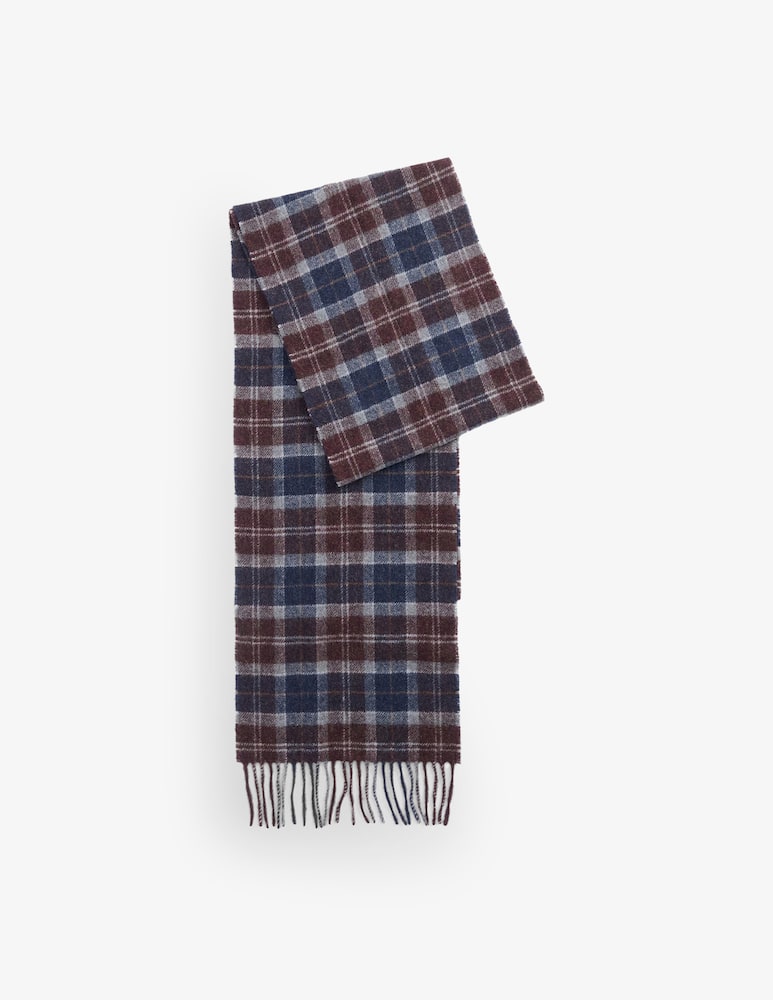 rinascente Barbour Tartan lambswool scarf