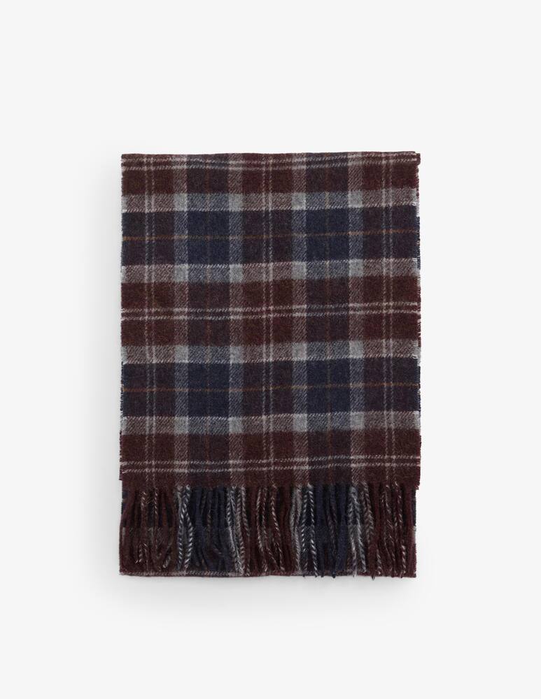 rinascente Barbour Tartan lambswool scarf