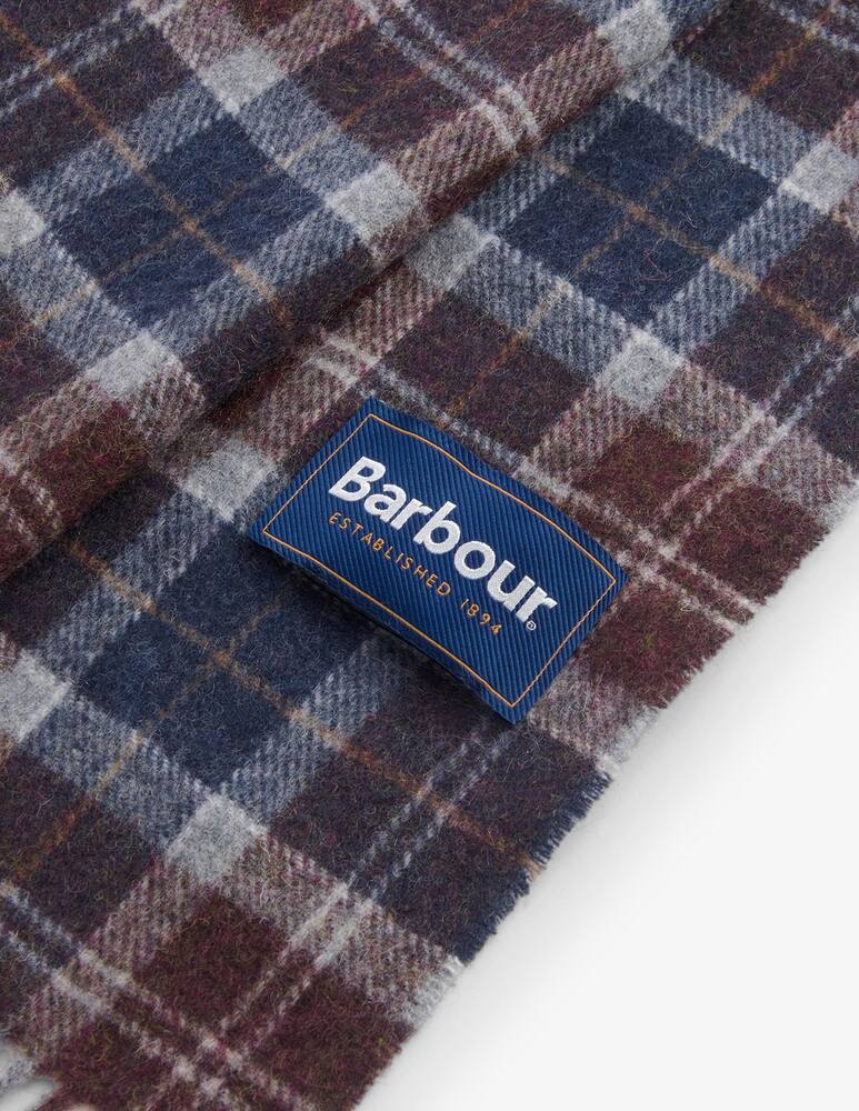 rinascente Barbour Tartan lambswool scarf