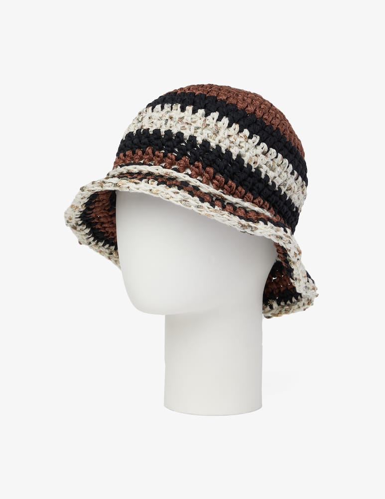 rinascente Leontine Vintage Cappello bucket crochet