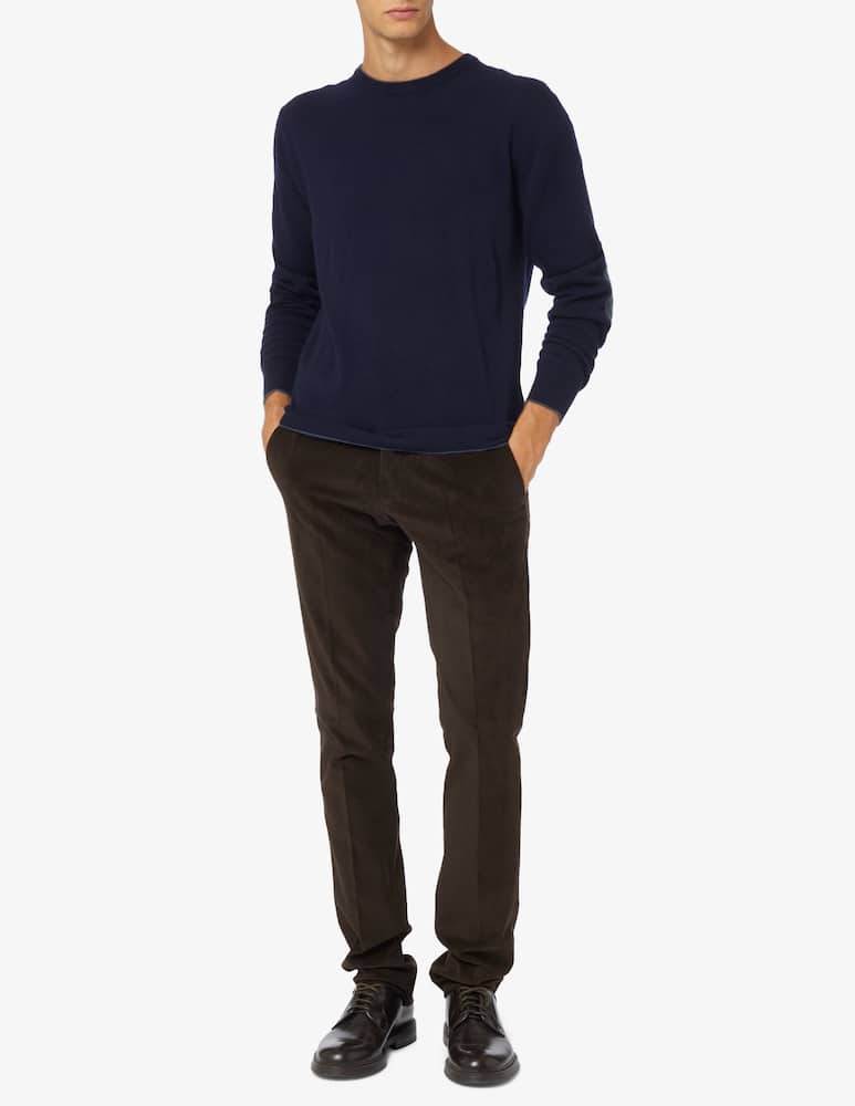 rinascente Sartoria Italiana D7 velvet 1000r trousers