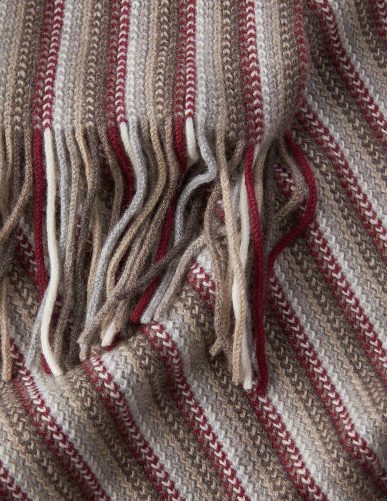 Pure Cashmere Sciarpa multirighe - immagine 3 Pure Cashmere Sciarpa multirighe - immagine 3