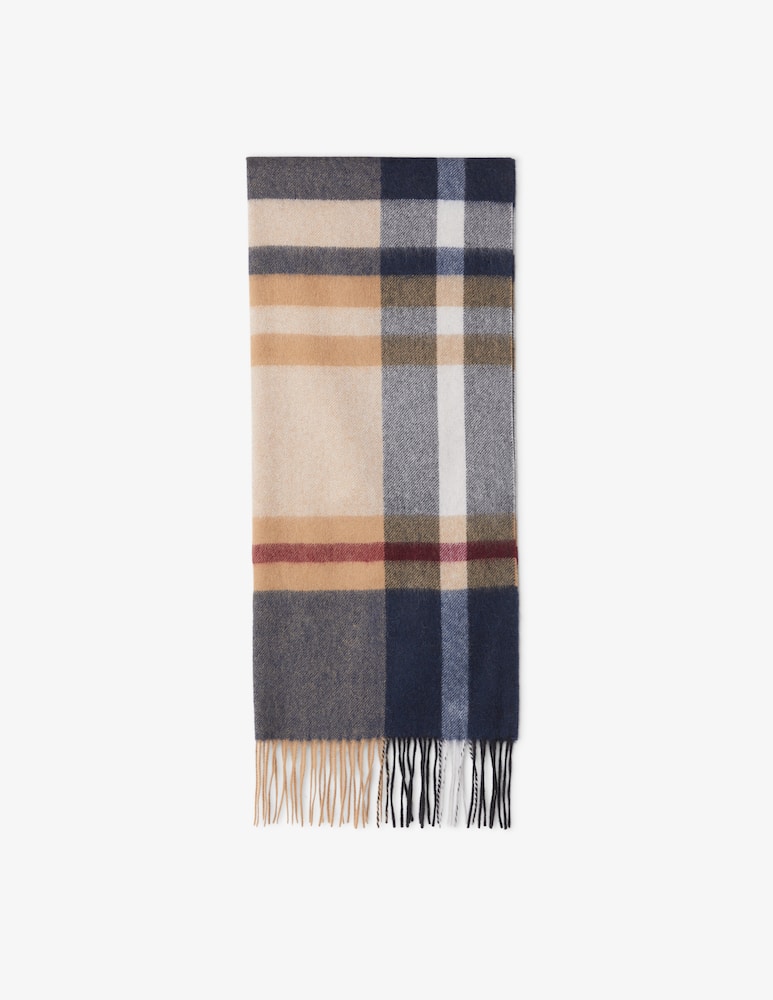 rinascente Pure Cashmere Sciarpa quadri unica