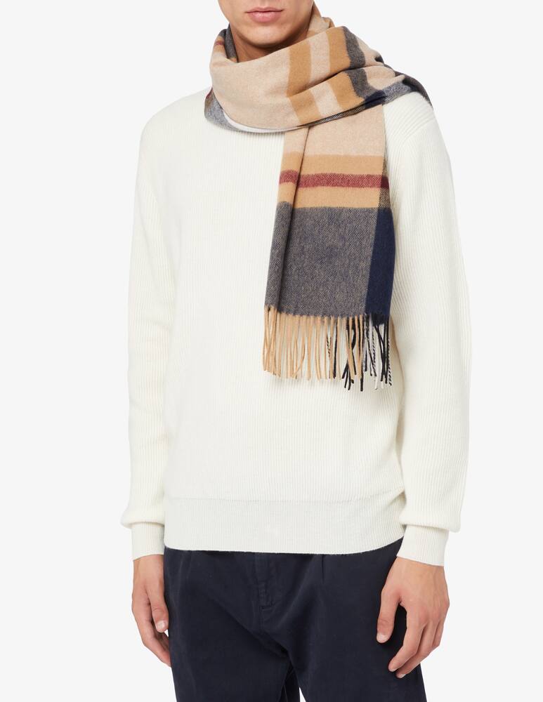 rinascente Pure Cashmere Sciarpa quadri unica