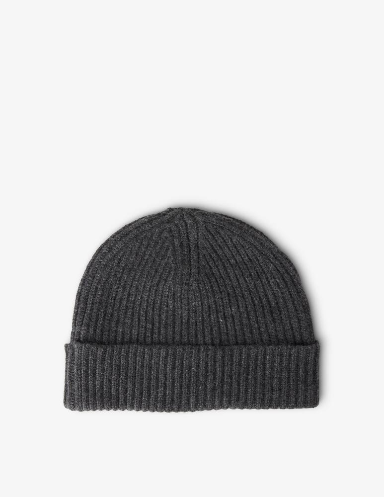 rinascente Pure Cashmere English ribbed beanie