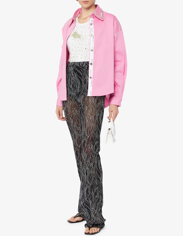 rinascente Des Phemmes Tank top with Splash embridery