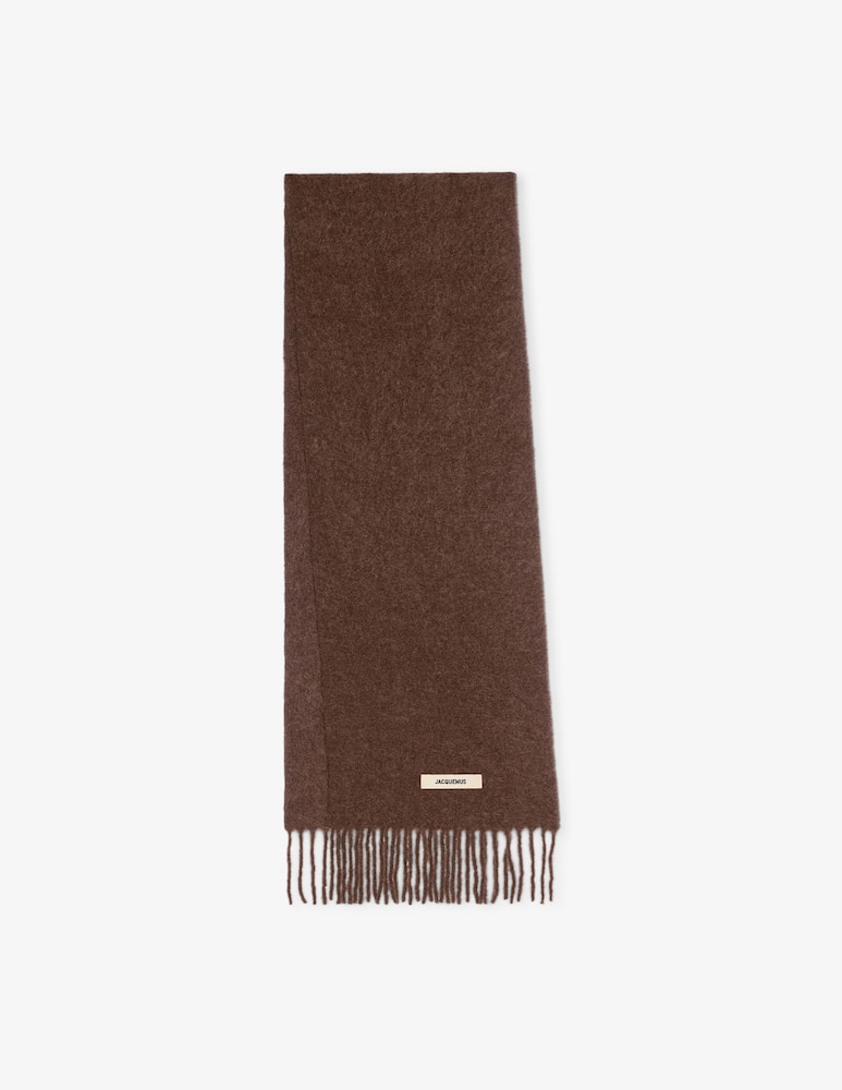 rinascente Jacquemus Echarpe fringe scarf