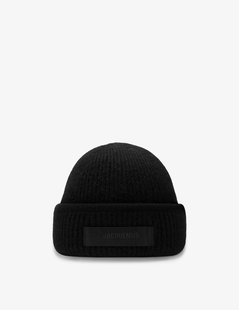 rinascente Jacquemus Ribbed grosgrain beanie