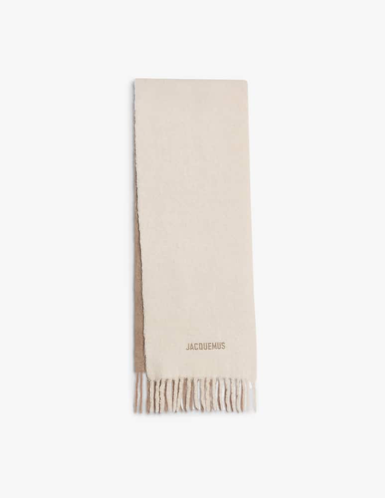 rinascente Jacquemus Moisson fringed scarf