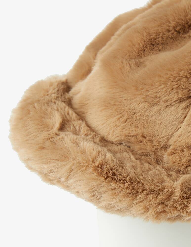 rinascente Rinascente Collection Visiera pelliccia sintetica