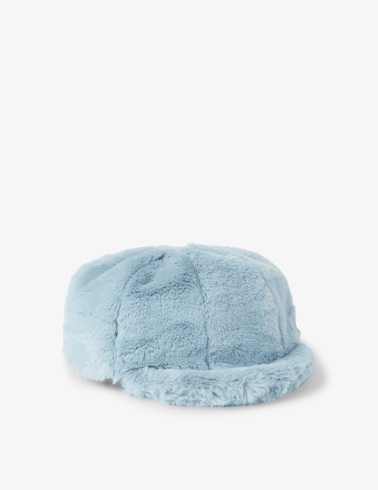 rinascente Rinascente Collection Visiera pelliccia sintetica