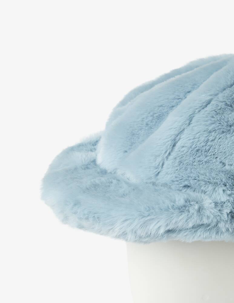 rinascente Rinascente Collection Visiera pelliccia sintetica