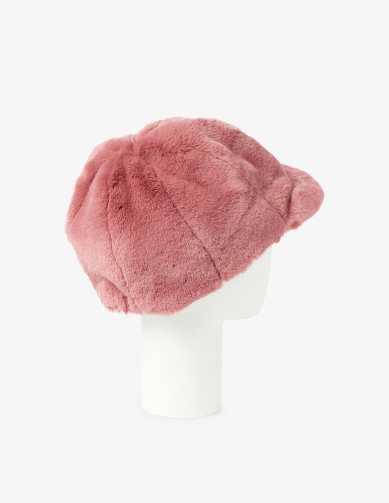 rinascente Rinascente Collection Visiera pelliccia sintetica