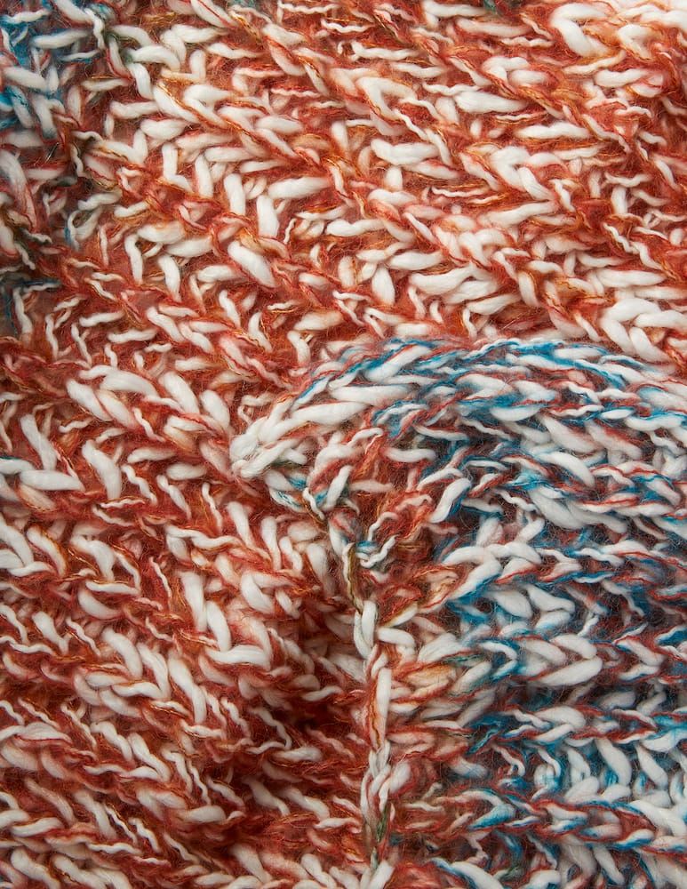 Rinascente Collection Flame fringe scarf - picture 3 Rinascente Collection Flame fringe scarf - picture 3